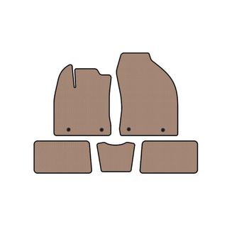 Резиновые коврики Carsuit (HB, Гибрид, бежевые) фото 1