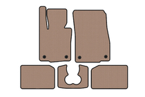 Mini Cooper F55/56/57 2014-2023 гг. Резиновые коврики Carsuit (для S F55, 5-дверный, бежевые) фото 1