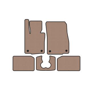 Резиновые коврики Carsuit (для S F55, 5-дверный, бежевые) Mini Cooper F55/56/57 2014-2023 гг. фото 1