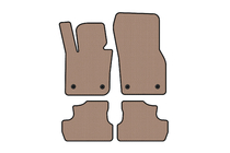 Mini Cooper F55/56/57 2014-2023 гг. Резиновые коврики Carsuit (для S F56, бежевые) фото 1