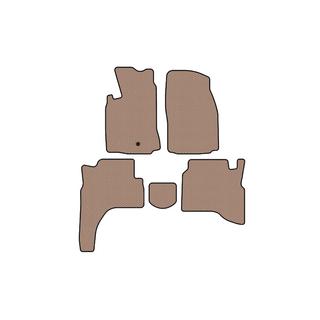 Резиновые Коврики Carsuit (Бежевые) Mitsubishi Pajero Sport 1996-2007 гг. фото 1