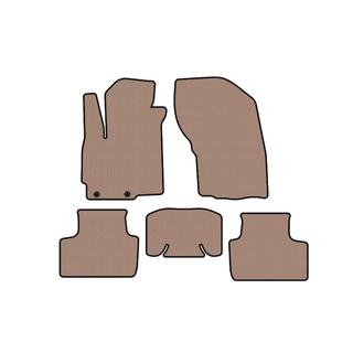 Резиновые коврики Carsuit (2019-2023, бежевые) фото 1