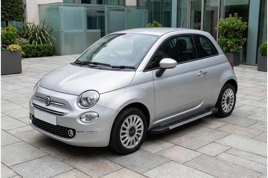Fiat 500/500L 2013-2022 гг. Боковые пороги RedLine V1 (2 шт., алюминий) Image