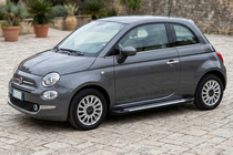 Fiat 500/500L 2013-2022 гг. Боковые Подножки Line (2 шт., Алюминий) фото 1