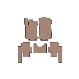 Резиновые коврики Carsuit (2 ряда, бежевые) фото 1