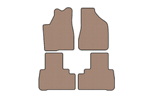 Nissan Murano 2002-2008 гг. Резиновые Коврики Carsuit (Бежевые) фото 1