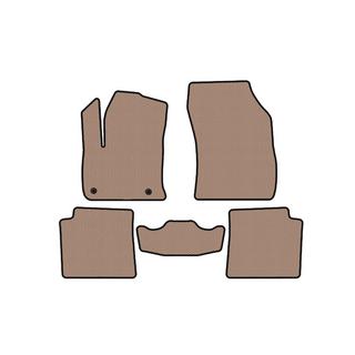 Резиновые коврики Carsuit V1 (Электро, Бежевый) фото 1