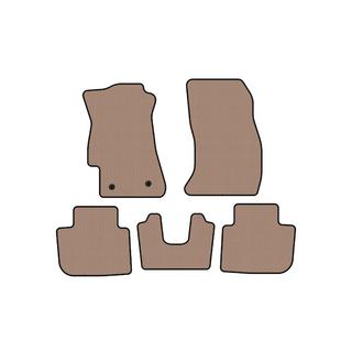 Резиновые коврики Carsuit (2011-2016, бежевые) фото 1