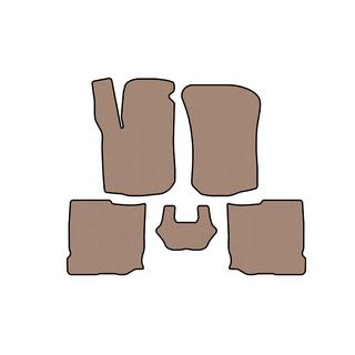 Резиновые коврики Carsuit (HB, 5-дверный, бежевый) Seat Leon 1999-2005 гг. фото 1