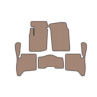 Резиновые коврики Carsuit (3-дверный, бежевые) Suzuki Vitara 1998-2006 гг. фото 1