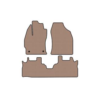 Резиновые коврики Carsuit (2 ряда, бежевые) фото 1