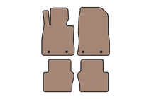 Toyota Yaris 2010-2020 гг. Резиновые коврики Carsuit (Electro, 2017-2020, SD, бежевые) фото 1