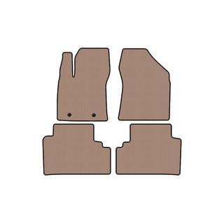 Резиновые коврики Carsuit (SD, бежевые) Toyota Avensis 2009-2018 гг. фото 1