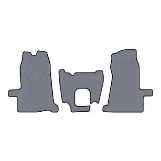 Резиновые коврики Carsuit (2000-2006, 1+1, механика, серый) фото 1