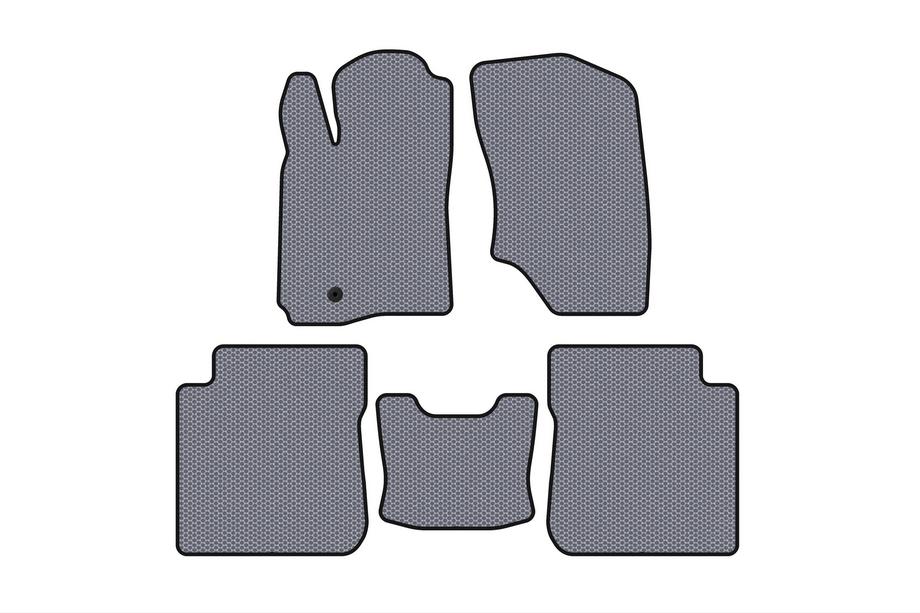 Mitsubishi Outlander 2001-2006 гг. Резиновые Коврики Carsuit (Серый) Image