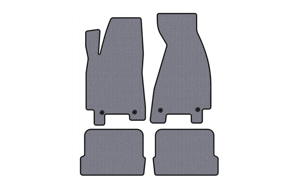 Audi 80/90 1987-1996 гг. Резиновые Коврики Carsuit (1991-1996, Купе, Серый) Image