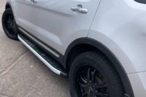 Ford Explorer 2011-2019 гг. Боковые пороги Fullmond (2 шт., алюминий) фото 2