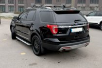 Ford Explorer 2011-2019 гг. Боковые пороги Fullmond (2 шт., алюминий) фото 9