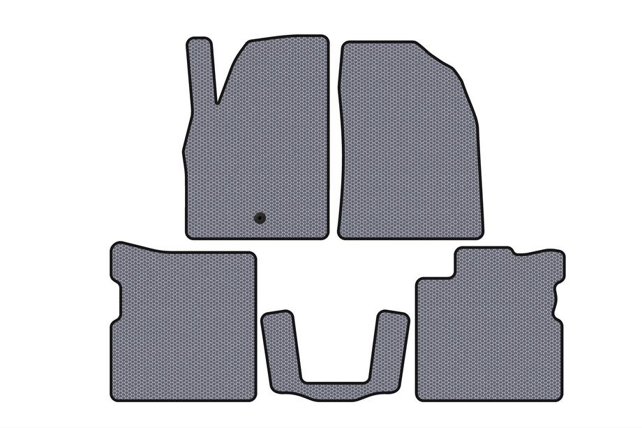 Chevrolet HHR 2005-2011 гг. Резиновые Коврики Carsuit (Серый) Image