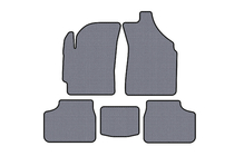 Daewoo Matiz 2009-2015 гг. Резиновые Коврики Carsuit (Серый) фото 1