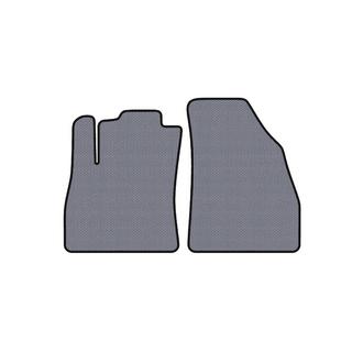Передние резиновые коврики Carsuit (Серый) Fiat Fiorino/Qubo 2008-2024 гг. фото 1