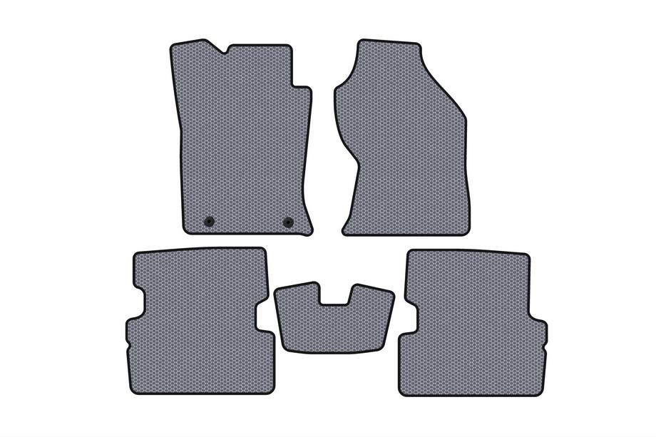 Ford Focus I 1998-2005 гг. Резиновые коврики Carsuit (2001-2005, SW, серый) Фото 1