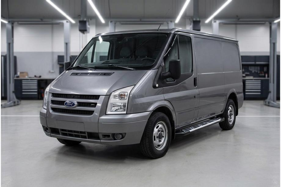 Ford Transit 2000–2014 гг. Боковые Подножки Sunrise (2 шт., Алюминий) Image