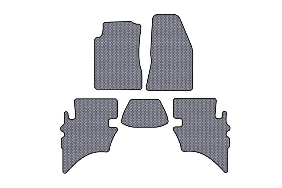 Ford Ranger 2002-2006 гг. Резиновые Коврики Carsuit (Серый) Image