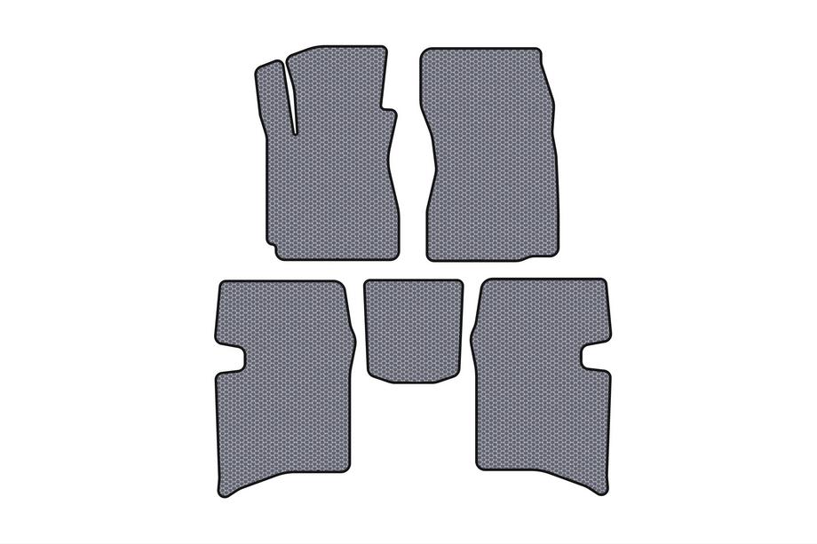Geely MK 2006-2014 гг. Резиновые Коврики Carsuit (SD, Серый) Image