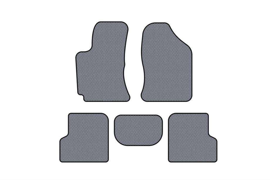 Geely SL 2011- гг. Резиновые Коврики Carsuit (Серый) Image