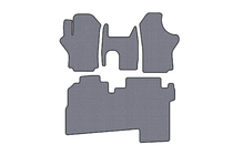 Hyundai H200, H1, Starex 1998-2007 гг. Резиновые коврики Carsuit (2004-2007, 2 ряда, 8-местный, серый) фото 1