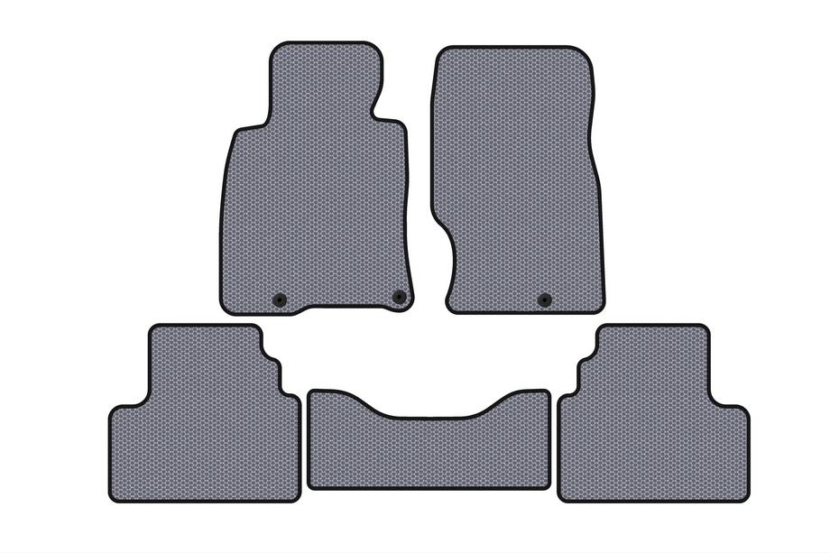 Infiniti G25/G35/37 (V36/CV36) 2006-2015 гг. Резиновые коврики Carsuit (G25-G35, SD, серый) Image