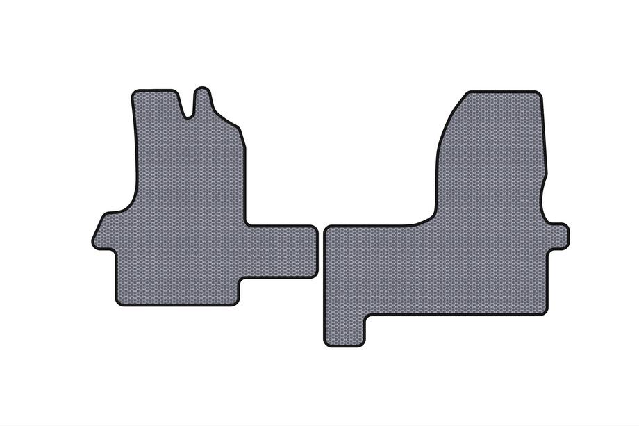 Iveco Daily 1999-2006 гг. Резиновые Коврики Carsuit (Серый) Image
