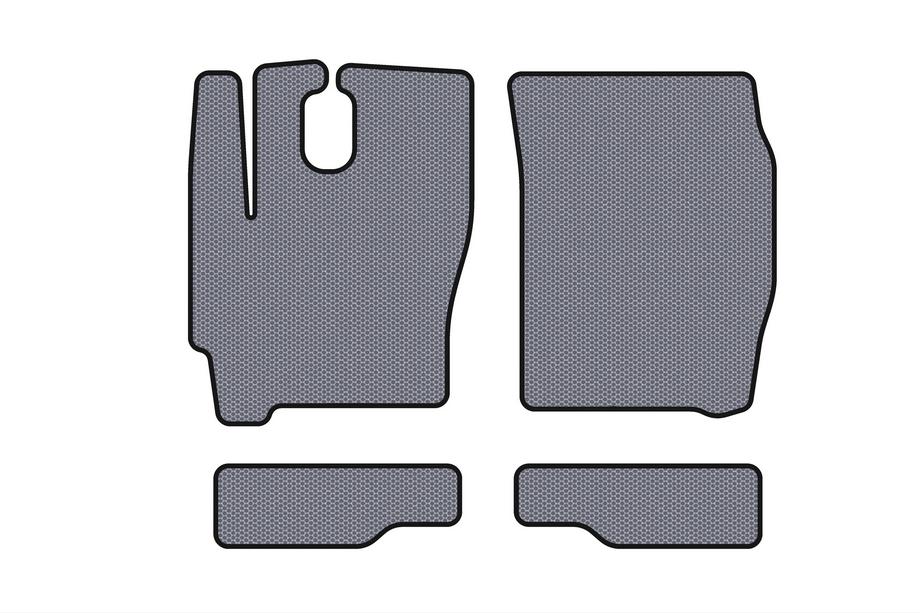 Iveco Eurocargo 2002-2008 гг. Резиновые Коврики Carsuit (Серый) Image