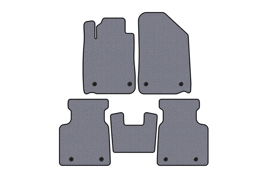 Lexus ES 2001-2006 гг. Резиновые Коврики Carsuit (Серый) Фото 1