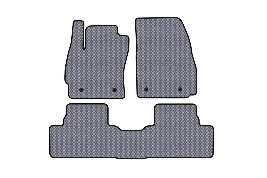 Mazda 5 2010-2018 гг. Резиновые Коврики Carsuit (2 Ряда, Серые) Фото 1