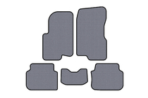 Smart 1998-2007 гг. Резиновые Коврики Carsuit (2003-2007, Forfour, Серый) фото 1