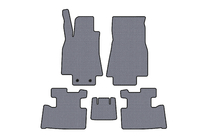 Mercedes A-class W169 2004-2012 гг. Резиновые коврики Carsuit (2004-2008, HB, 5-дверный, серый) фото 1