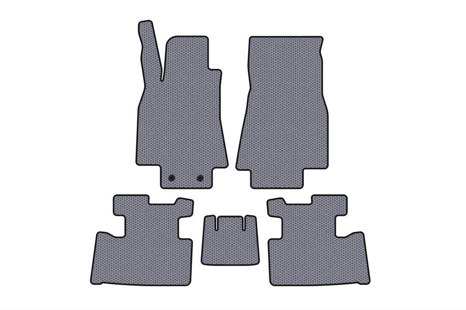 Mercedes A-class W169 2004-2012 гг. Резиновые коврики Carsuit (2004-2008, HB, 5-дверный, серый) Image