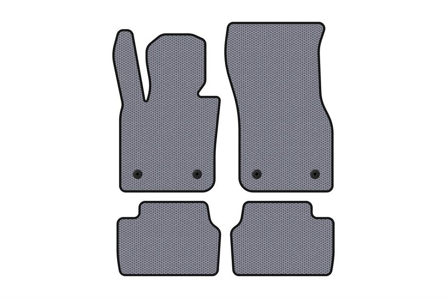 Mini Cooper F55/56/57 2014-2023 гг. Резиновые коврики Carsuit (для F55, 5-дверный, серый) Image