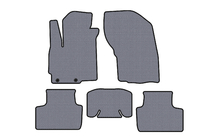 Mitsubishi ASX 2010-2023 гг. Резиновые Коврики Carsuit (2019-2023, Серые) фото 1