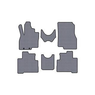 Резиновые Коврики Carsuit (2 Ряда, Серые) Mitsubishi Grandis 2003-2011 гг. фото 1