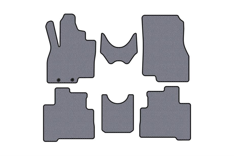 Mitsubishi Grandis 2003-2011 гг. Резиновые Коврики Carsuit (2 Ряда, Серые) Image