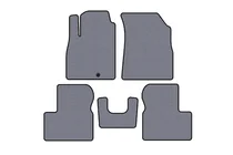 Nissan Micra K13 2011-2016 гг. Резиновые Коврики Carsuit (Серый) фото 1