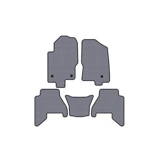 Резиновые коврики в салон Carsuit V2 (2 ряда, Серый, 2010-2014) фото 1