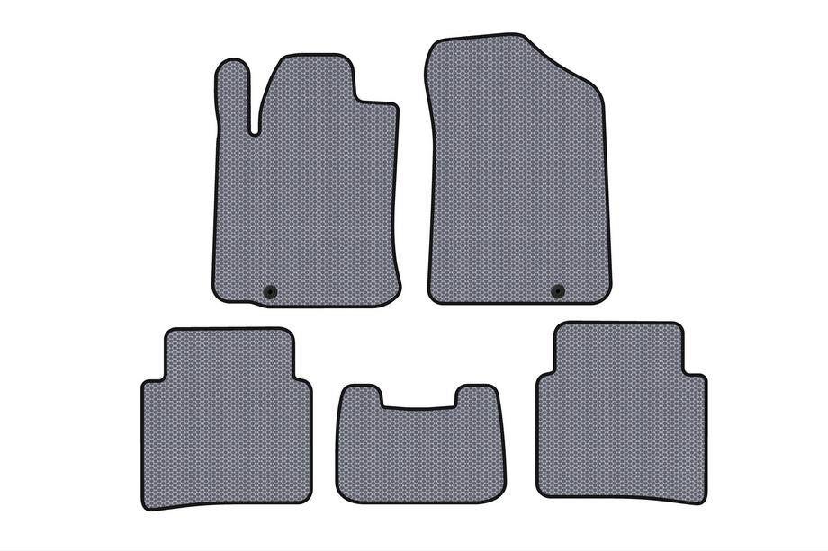 Nissan Teana 2008-2013 гг. Резиновые Коврики Carsuit (SD, Серый) Image