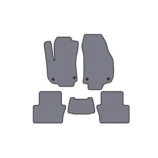 Резиновые Коврики Carsuit (2 Ряда, Серые) Opel Zafira B 2005–2011 гг. фото 1