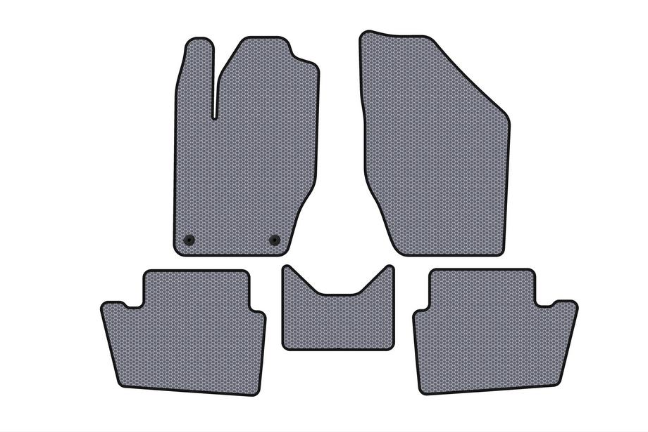 Peugeot 408 2010-2018 гг. Резиновые Коврики Carsuit (Серый) Фото 1