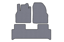 Renault Scenic/Grand 2003-2009 гг. Резиновые Коврики Carsuit (Серый) фото 1