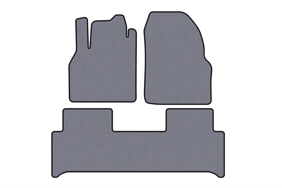 Renault Scenic/Grand 2003-2009 гг. Резиновые Коврики Carsuit (Серый) Image